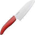 京セラ セラミック 包丁 軽く 鋭く キレイに切れる 包丁 三徳 小 14cm 硬いから切れ味が長く続く サビない素材 よく切れる 食洗機 除菌漂白 OK セラミック包丁 牛刀 中華 レッド FKR-140RD