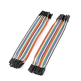 XDiscount ジャンプワイヤ ジャンパーワイヤー レインボーカラー プラスチック 2個入れ