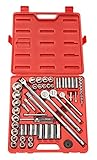 TEKTON 11811 1/4-Inch, 3/8-Inch, 1/2-Inch Drive Pro Socket Set, Metric, 60-Piece [並行輸入品]