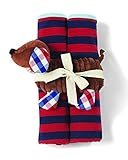 Mud Pie Blanket With Puppy Rattle by Mud Pie