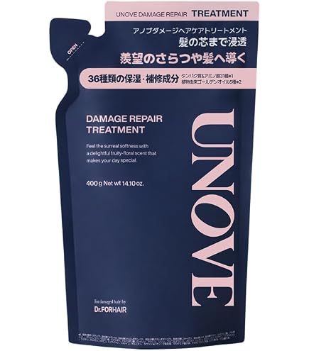 Amazon | アノブ（UNOVE） ダメージリペア シリーズ シャンプー