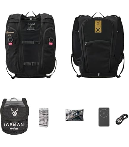 Amazon.co.jp: アイスマンベストPRO X 水冷服 ICMPX-BLV-SET ブラック