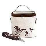 SoYoung Brown Birds Small Cooler Bag [並行輸入品]