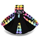 Cuby ベビースリング ベビーキャリア 抱っこひも 新生児 対象0~2歳 片肩 日本国内安全基準適合品 説明書あり(カラー丸)