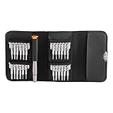 ドライバーセット 革25in1 修理ツール 多機能ツールキット DIY　精密特殊 スマホ修理 PC修理分解工具 携帯便利 トルクス Y型 三角ネジ 五角ネジ プラス マイナス 丸型 コンパクト