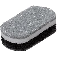 オーエ ソフト スポンジ ブラック 約縦12&times;横6.5&times;奥行3.6cm スマートホーム トリプルスポンジ 日本製