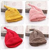 ニット帽子 ベビー帽子 可愛い かっこいい　6色 5点 【5点】