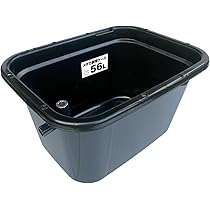 【新仕様】メダカ飼育ケース 75㍑黒x2個 オーバーフロー対策済 メダカ飼育容器 メダカ飼育容器【75㍑ 黒 1個 オーバーフローキャップ付】 匿名
