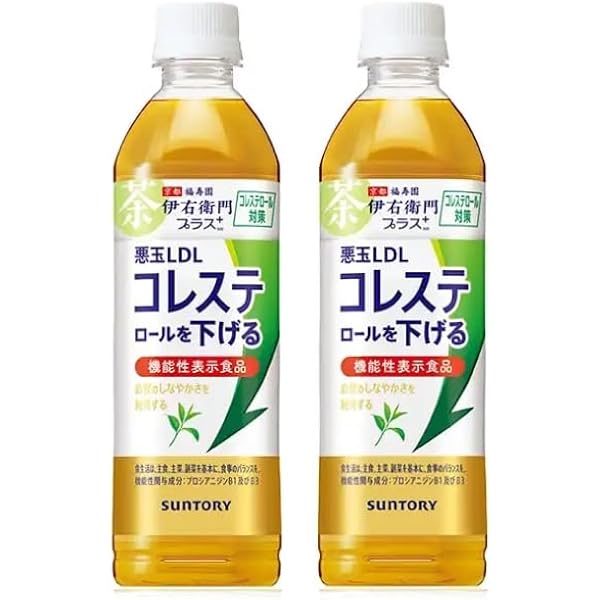 Amazon.co.jp: [トクホ] [2CS]サントリー緑茶 伊右衛門特茶