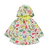 George　ジョージ　フリース加工付ナイロンジャンパー Happy Rainbow １２ヵ月ー１８ヵ月