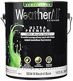 True Value SGWN-GL Premium WeatherAll Neutral Semi Gloss Base for Exterior, 1-Gallon [並行輸入品]
