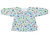 Solby ソルビィ スモック アニマルリーフ (ブルー（BBSB105403）)