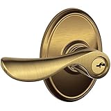 Schlage Lock Company F51ACHP609WKF F51A CHAMPAGNE 609 WKF 16211 10027 WAKEFIELD Deco Rose Entry by S