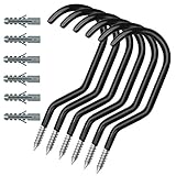 higift Heavy Duty Bike Hangerフックforガレージ天井用のストレージ、6パックバイクフック壁天井ホルダーwith 6パックボルト
