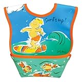 Dex Baby Dura Bib - Stage 1 - Small (Surfs Up) by Dex Baby [並行輸入品]