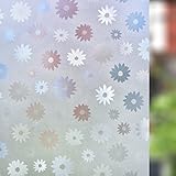 DuoFireⓇ　 (0.6M X 2M)【目隠しシート】装飾再利用可能 無接着剤静電ペーストプライバシーガラスフィルム（窓 シャワー） 艶消し DL035