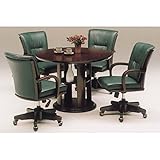 ダイニング テーブル 5点セット 円形 105 美ブラウン天板　BLUS-ＢＲ