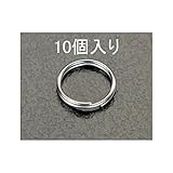 【キャンセル不可】HU46935 １．８ｘ２０ｍｍ　２重リング（ステンレス製／１０個）