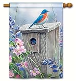 マグネットWorks Breezeart House Flag – ブルーバードLookout