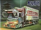 青島文化教材社 1/32 4tデコトラ No.31 京洛運輸 きょうらくうんゆ 保冷車