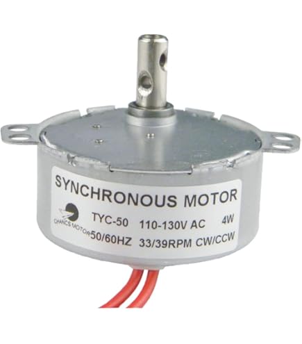 ハンドメイド用同期モーター AC 100-127V CCW/CW 4W ハンドメイド用同期モーター AC 100-127V CCW/CW 4W ハンドメイド用