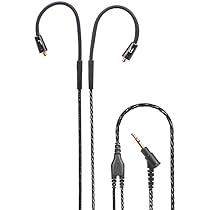 Amazon | 6N単結晶銅 MMCX 対応リケーブル ビバボ【プラグ 3.5mm