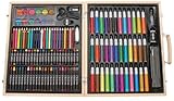 131-Piece Premium Art Set with Wood Box