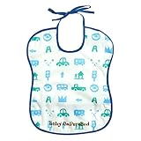 baby ampersand お食事エプロン　ブルー　95cm