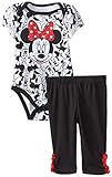 Disney Baby Girls ' Minnieマウスボディスーツとパンツセット US サイズ: 0-3 months カラー: ホワイト