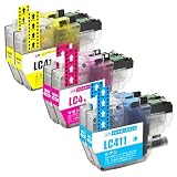 LC411 3色セット Brother用 互換インクカートリッジ ブラザー LC411C LC411M LC411Y 各2本 合計6本セット 染料 ブラザー インク LC411 対応機種 DCP-J526N DCP-J914N DCP-J926N-W DCP-J926N-B DCP-J1800N MFC-J739DN MFC-J904N MFC-J739DWN