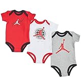 Jordan Flight Baby Boy幼児ボディースーツ3パック