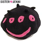 (ジェニィ)JENNI ブラックトゲトゲベレー帽 M(130～160センチ) ブラック(030)