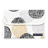 マルチケース 母子手帳ケース（ジャバラ） ボタニカルヴェッセル 北欧風