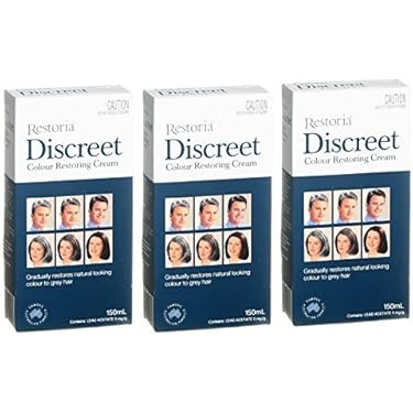 Amazon.co.jp: 3 BOXES of Restoria Discreet Colour Restoring Cream
