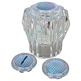 LASCO HC-89 Sterling Style Large Shower Handle with 3 Buttons, Lucite [並行輸入品]