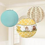 Baby Lion King 'Sweet Circle of Life' Paper Lanterns (3ct) [並行輸入品]