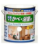 ガーデニング用品 クラフト オス スメ 塗装用品 室内かべ・浴室用塗料 水性 3.2L 07・ハーブグリーン