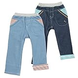 La Chiave(ラ キエーベ) ロングパンツ (80～130cm) キムラタンの子供服 (80517x80717-161a) ネイビーブルー 80