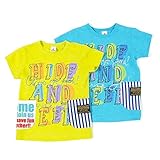 La Chiave(ラ キエーベ) 半袖Ｔシャツ (80～130cm) キムラタンの子供服 (53617x53817-162) ターコイズブルー 90