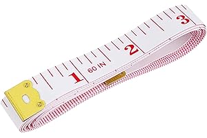 SUMFGO Double Scale Tape Measure, 2 Pack Soft Flexible Sewing Tailor Measuring Tape for Weight Loss & Measurements
