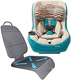 Maxi Cosi Pria 70 Convertible Car Seat with Air Wicking Fabric & Car Seat Protector, Bohemian Blue b