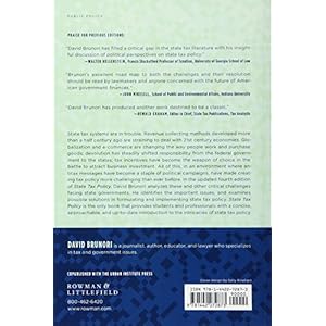 State Tax Policy: A Primer (Urban Institute Press)