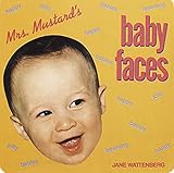 Chronicle Books(クロニクルブックス)Mrs Mustards Baby Faces ボードブック reissue(H16.6×W16.3×D1cm)