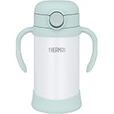 サーモス まほうびんのベビーストローマグ 飲み口とパッキンが一体 350ml ミント 保冷専用 FJT-350 MNT