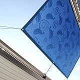デザイン日よけ　くじら　約120×90cm　1枚