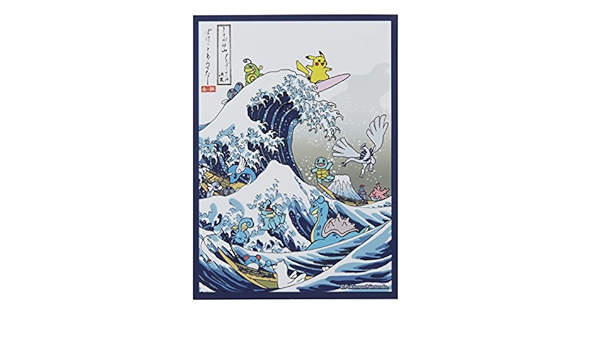 ポケモンカード デッキシールド 浮世絵 しろがね山