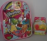 The Best Shopkins Collectible 2 Item Bundle: Small Backpack Featuring Adorable Shopkins Characters &