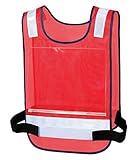 KURODARUMA(クロダルマ) 差し込み式反射ベスト レッド O