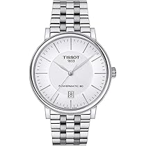 TISSOT ティソ　Carson Powermatic 80　自動巻　シルバー TISSOT ティソ カーソン プレミアム パワーマティック 80 自動巻き