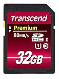 【Amazon.co.jp限定】Transcend SDHCカード 32GB Class10 UHS-I対応 (最大転送速度80MB/s) (無期限保証) TS32GSDU1AE (FFP)